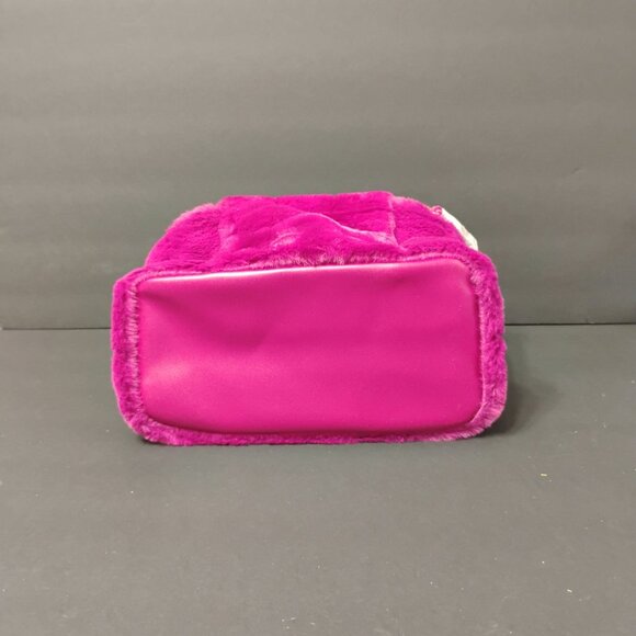 ION Faux Fur Train Case – Dark Magenta – New with Tags - Picture 9 of 14
